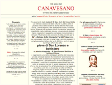 Tablet Screenshot of canavesano.org